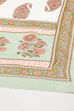 Dull Green Cotton Panelled Unstitched Suit Set image number 4