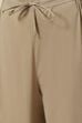 Light Brown Printed Straight Kurta Regular Pant Suit Set
