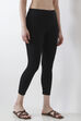 Camel Cotton Lycra Leggings image number 3