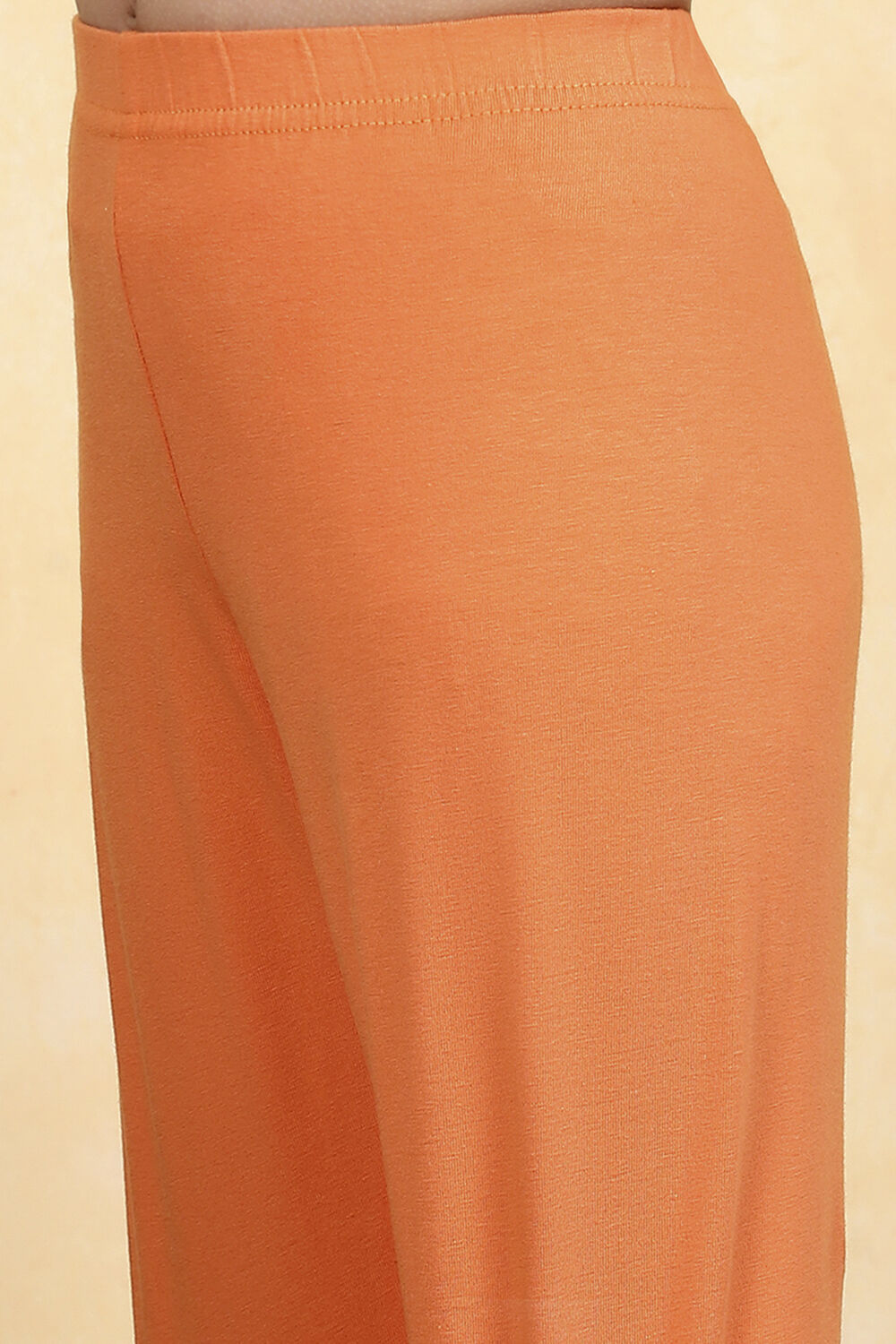 Blue Cotton Tiered Printed Kurta Churidar Set image number 2