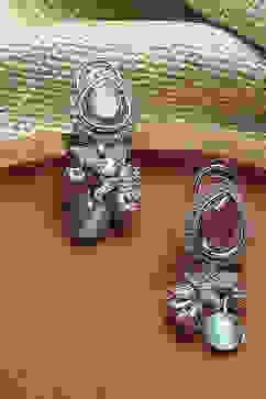 Purple Alloy Drop & Danglers image number 0