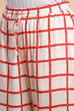 Terracotta Rayon Straight Kurta Pants Set image number 2