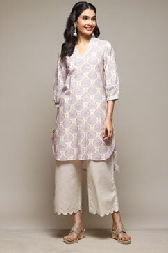 Natural Cotton Relaxed Palazzo image number 0