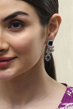 Navy Alloy Drop & Danglers image number 1