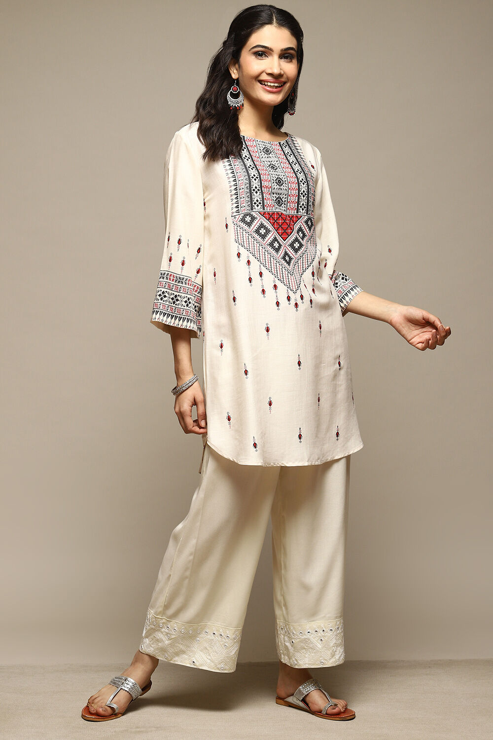 Biba white palazzo store