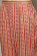 Red Cotton Unstitched Suit Set image number 3