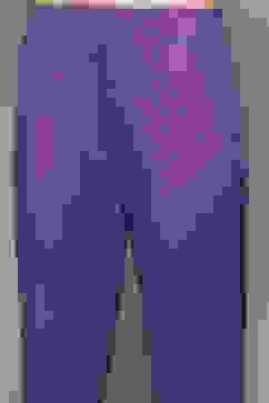 Lavendar Cotton Straight Printed Kurta Slim Pant Suit Set image number 2