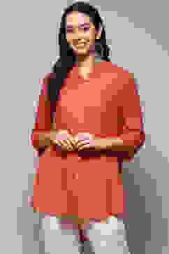 Astro Dust Viscose Straight Solid Shirt image number 5