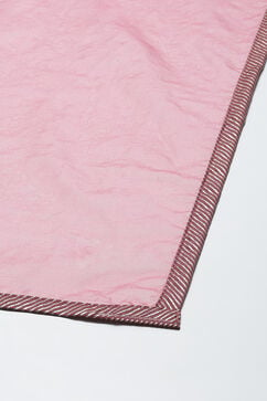 Onion Pink Printed Straight Kurta Salwar Suit Set image number 3