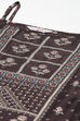 Chocolate Brown Poly Viscose Straight Kurta Sharara Suit Set image number 1