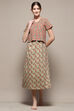 Sage Green Cotton Blend Printed Nightdress image number 0