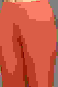 Orange Embroidered Detail Festive Anarkali Suit Set image number 1