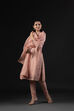 Rohit Bal Light Pink Cotton Silk Anarkali Printed Suit Set image number 8