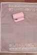 Pink Supernet Unstitched Suit Set image number 3
