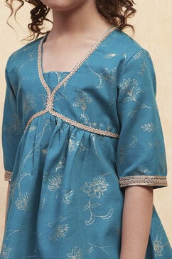 Green Polyester Peplum Lehenga Set image number 1