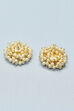 Gold Flower Studs image number 2