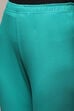 Camel Cotton Blend Solid Churidar image number 1