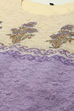 Lavender Cotton Blend Unstitched Suit set image number 2