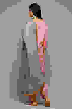 Power Pink Cotton Blend Straight Kurta Salwar Suit Set image number 4