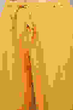 Mehandi Poly Cotton Anarkali Kurta Palazzo Suit Set image number 2