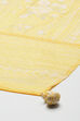 Yellow Cotton Double Layered Kurta Palazzo Suit Set image number 3