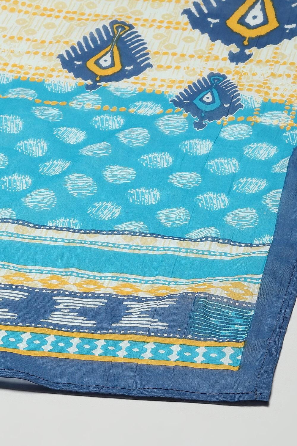 Coral Cotton Straight Kurta Pant Suit Set image number 3