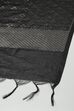 Black Poly Metalic Yarndyed Dupatta image number 1