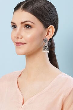Oxidised Earrings image number 3