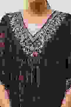 Purple Art Silk A-Line Kurta Palazzo Suit Set image number 1