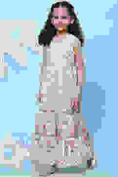 Off White Cotton Straight Jumpsuit image number 2