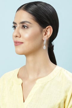White Earrings image number 3