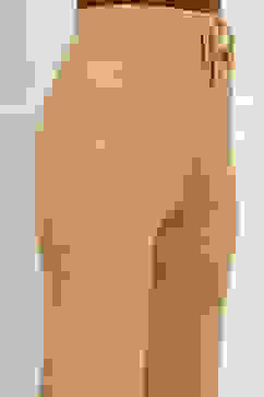 Beige Acrylic Pants image number 1