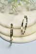 Gold Brass Hoops image number 0