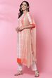 Coral LIVA Straight Printed Kurta image number 3