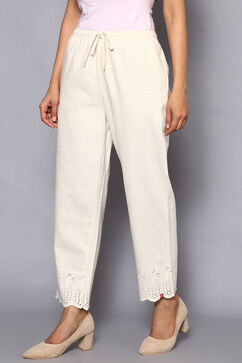 Natural Cotton Ankle Length Pants image number 2