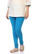 Fuschia Cotton Blend Solid Churidar image number 2