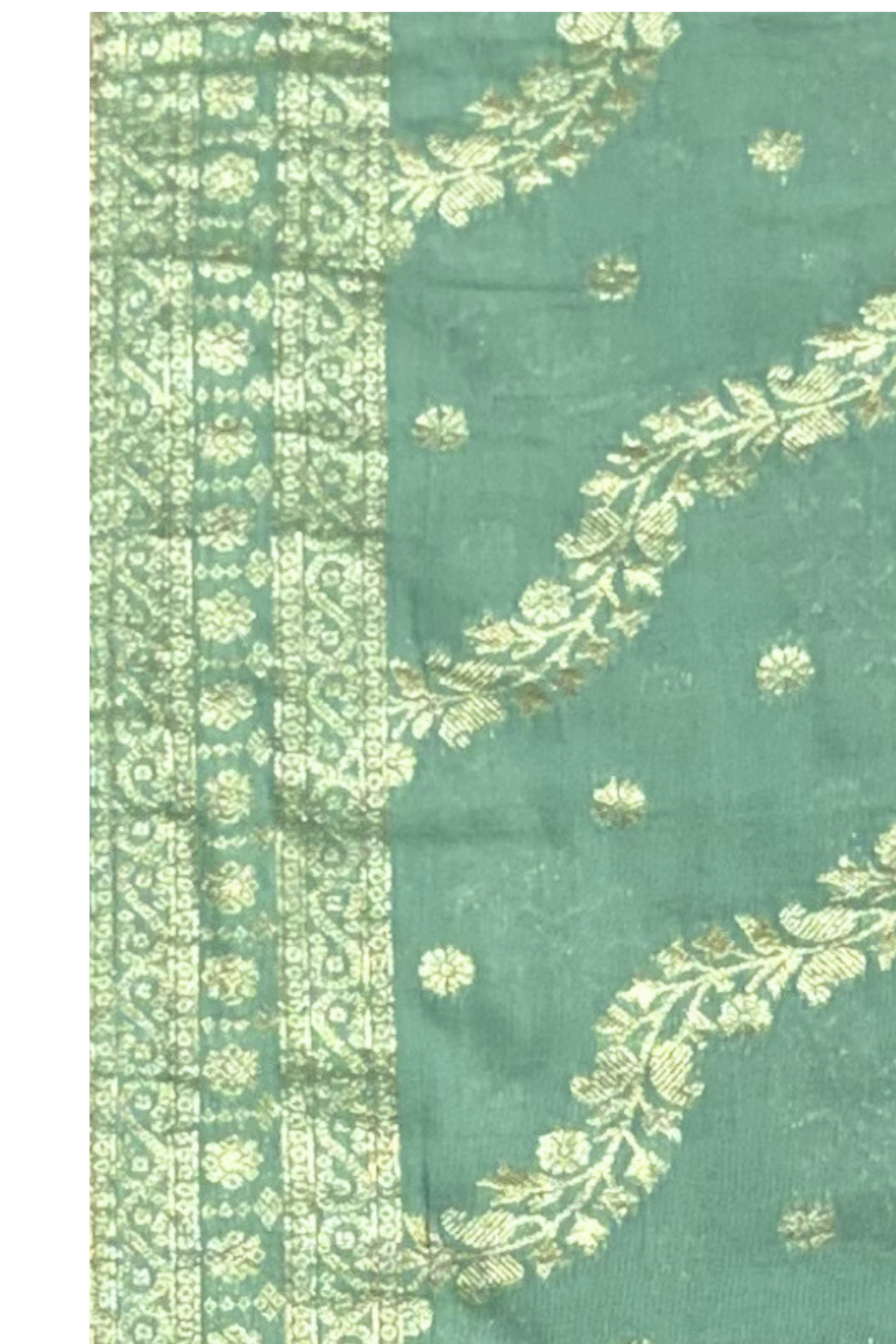 Purple Jacquard Traditional Weaving Unstitched Suit Set image number 4