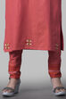Coral Cotton Easy Stitch Suit Set image number 2