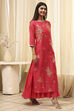 Black Poly Chanderi  Dress image number 4