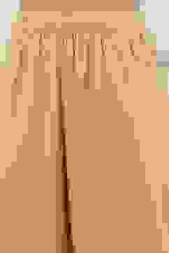 Yellow Zari Cotton Tissue Straight Suit Set image number 2