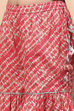 Aqua-Coral Cotton Sharara Suit Set image number 2