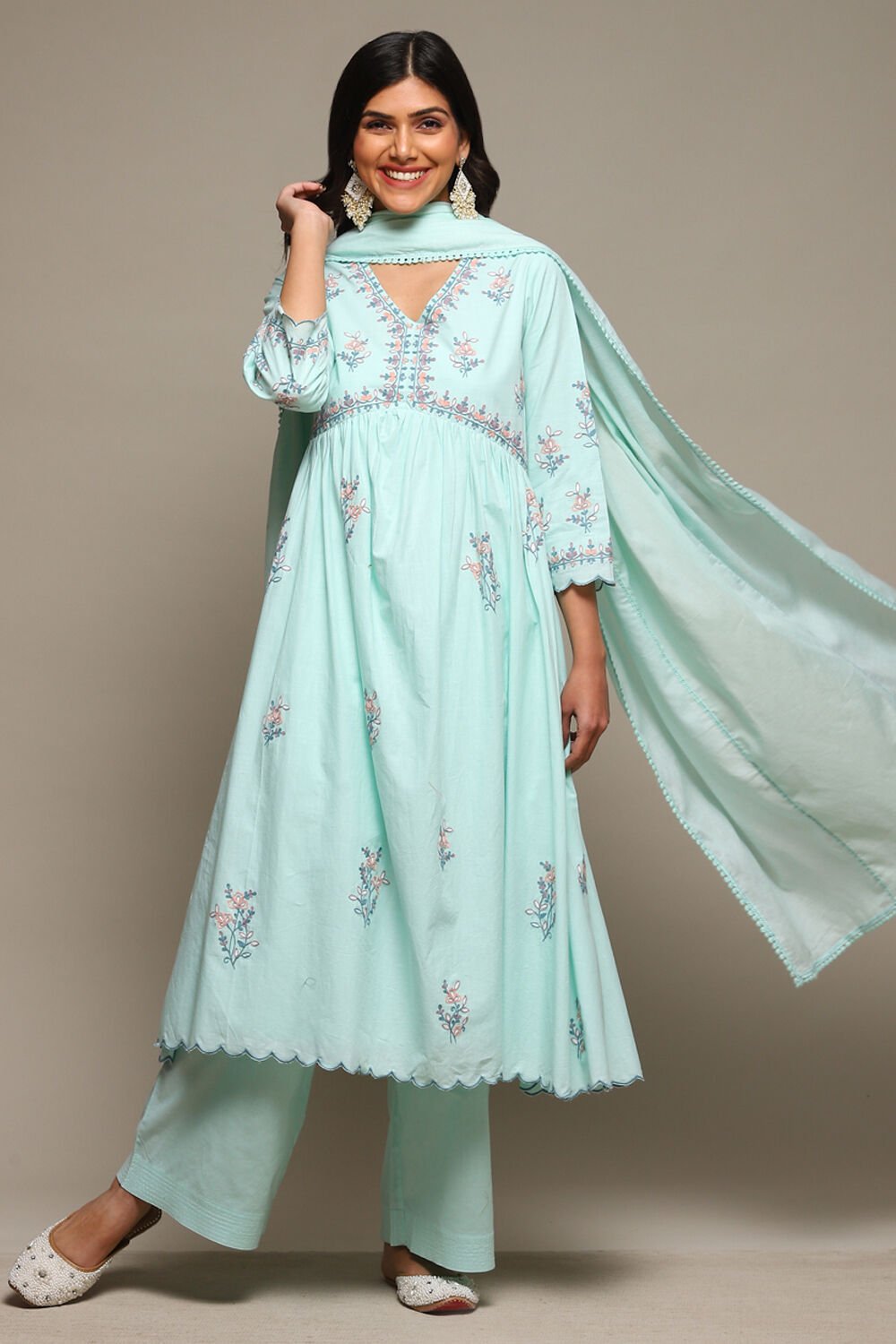 Biba kurta shop palazzo set