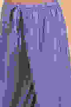 Lavender Pure Cotton Floral Printed Tiered Suit Set image number 2