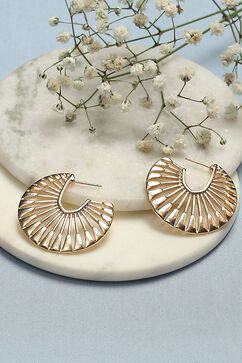Gold Alloy Earrings image number 0