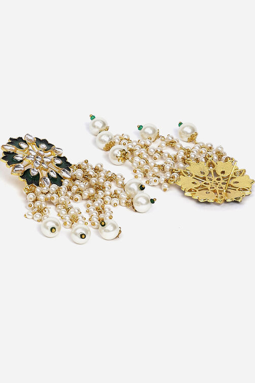 Green Earrings image number 3