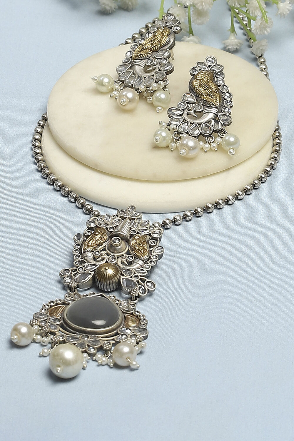 Grey Brass Set image number 0