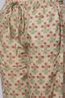Green Straight Cotton Three Piece Printed Sleepwear Set image number 2