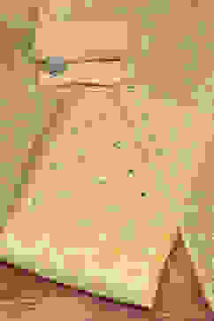 Mustard Net Hand Embroidered Unstitched Suit Set image number 0