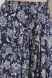 Indigo Cotton Printed Straight Kurta Set image number 2
