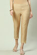 Beige Polycotton Pants image number 0